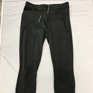 nike running fold over waist cropped pants